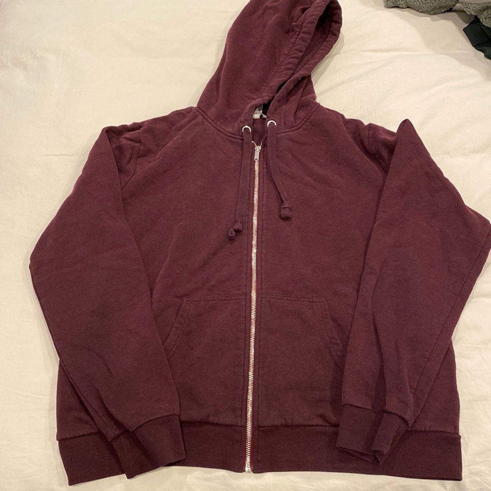 H&M Basic Zip-up sweatshirt